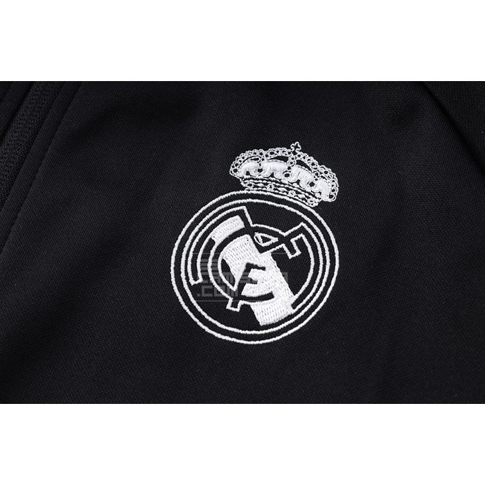 Chandal con Capucha del Real Madrid 22-23 Negro - Haga un click en la imagen para cerrar